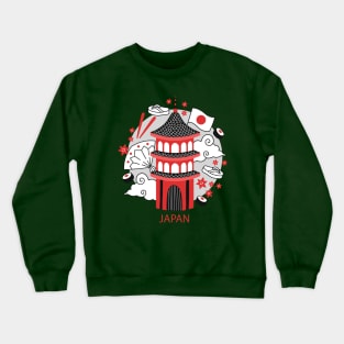 Japan Theme Crewneck Sweatshirt